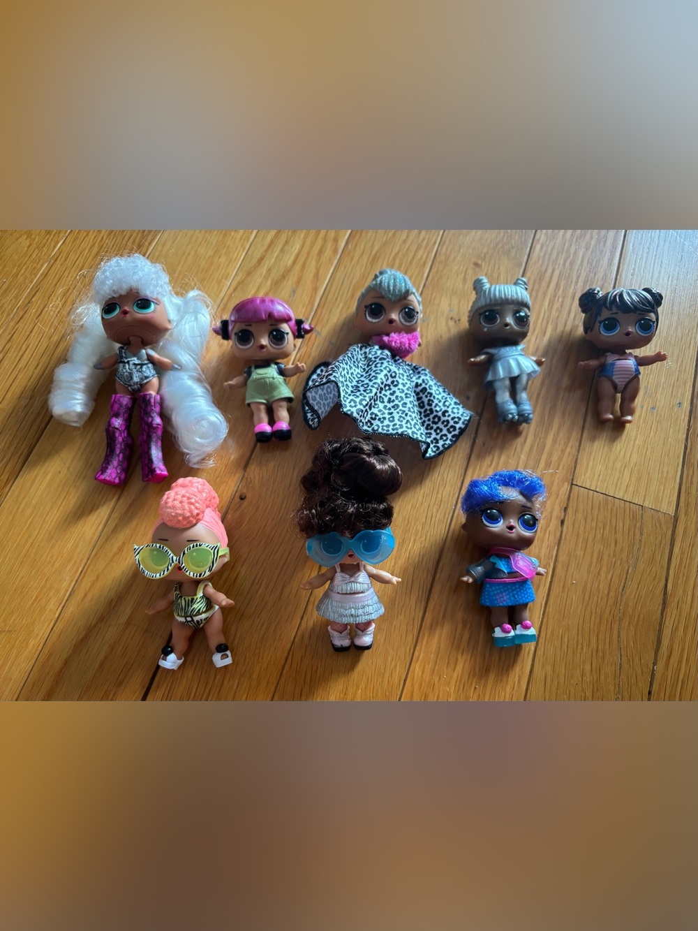 L.O.L. Surprise! Dolls Assortment with Pink, Blue, Brown, White & Black Accents